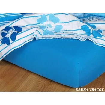 Prostěradlo DADKA Vracov | Jerseyové prostěradlo s vysokou gramáží 190 g/m2, 70x160 - denim