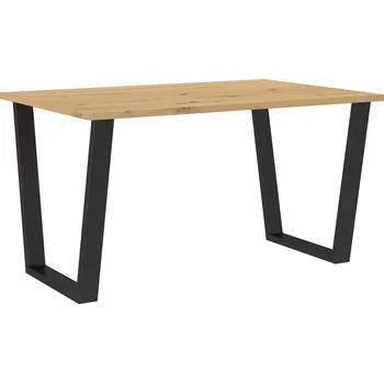 Jídelní stůl Stylový jídelní stůl Nigel - 138x90 cm - dub artisan