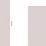 Archo Posuvné dveře na stěnu skladem Plné hladké Bílá bianco