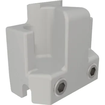 Dveřní kování G-U doraz pro vozíky 966/200 Barva: Stříbrná