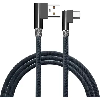 Datový kabel APT USB-C USB-A 1 m černý