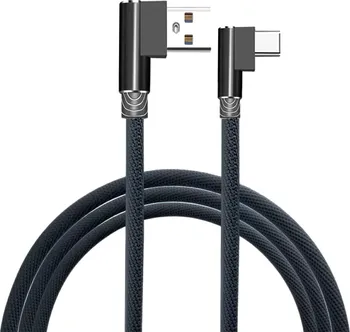 Datový kabel APT USB-C USB-A 1 m černý