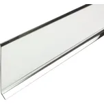 AP39 soklová lišta na nalepení STANDARD ACARA, nerez V2A lesk, 40 mm, 2 m