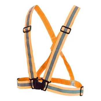 reflexní vesta Reflexní elastický KŘÍŽ CROSS, oranžový