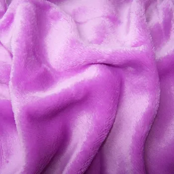 Prostěradlo Numberoplus Mikroplyšové prostěradlo 180 x 200 cm - Světle fialové