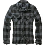 Košile Brandit Check Shirt - Black/Grey S