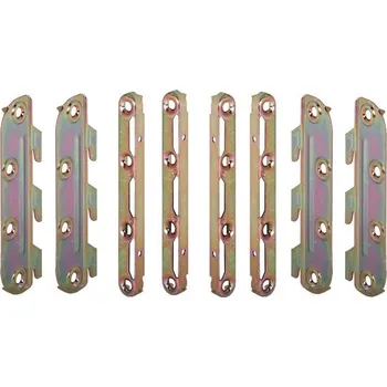 Postelové kování 130 mm bílý zinek 8 kusů