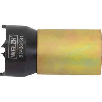 Gola hlavice Náhradní hlavice pro sadu na uvolnění bezpečnostních šroubů kol Jaguar, Welzh (Welzh Werkzeug)