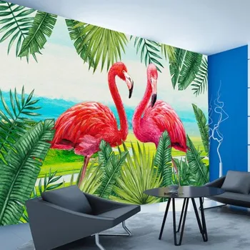 Fototapeta Solution Media 3D tapeta - Plameňáci MU1842 6 - Samolepící tapeta - 380-450g/m2