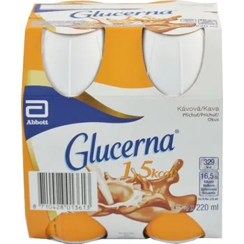 Doplněk stravy Abbott Glucerna 1,5 kcal kávová příchuť 4x 220 ml