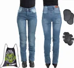 W-TEC Dámské moto jeansy Panimali modrá - XXL