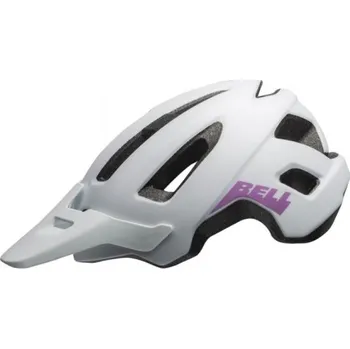 Cyklistická přilba dětská helma Bell Nomad Jr, matte white/purple, 2021 303853