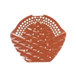 Ukončení hřebene PVC antracit