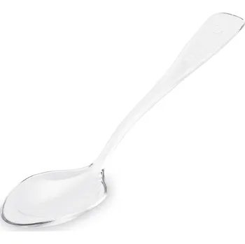 Jednorázové nádobí WIMEX Fingerfood mini lžička čirá 9,6 cm 50 ks