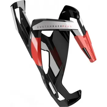 Košík na láhev košík na láhev Elite Custom Race Plus, black glossy/red 310039