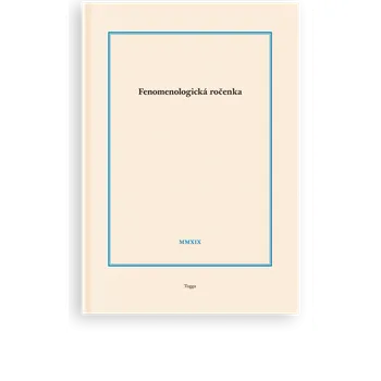 Fenomenologická ročenka 2019