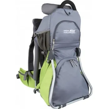 cyklosedačka dětská sedačka High Colorado Little Ranger, anthracite/green 309100