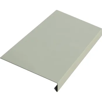Plech Okapnice RŠ 250, 1 bm, Prefalz stucco, Světle šedá P.10 RAL 7005