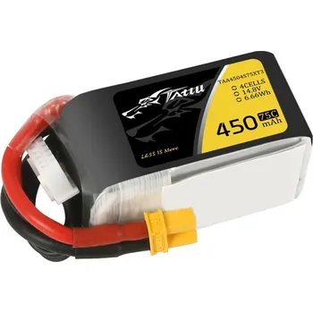 RC vybavení Gens Ace LiPo Tattu Serie - 4S 450mAh 14,8V 4S1P (75C) XT30