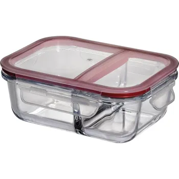 Svačinový box Küchenprofi 1001603500 box s přepážkou S 18,5 x 14 x 6 cm