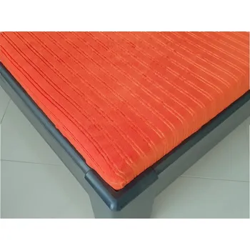 Prostěradlo Polášek Holešov Prostěradlo MICRO PRUH č.32 cihlová