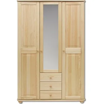 Šatní skříň Drewmax Šatní skříň SF100 masiv (Barva dřeva: Dub)