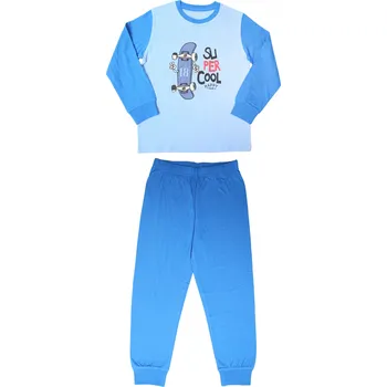 Chlapecké pyžamo Chlapecké pyžamo modré WOLF S2167 Velikost: 116