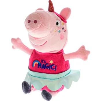 plyšák Peppa Pig Happy Party 31cm plyšový 0m+ Barvy: fialová