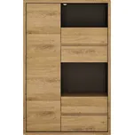 Tempo Kondela Nízký regál, dub shetland, SHELDON TYP 31