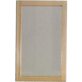 Zrcadlo Drewmax Dřevěné zrcadlo LA117 (Barva dřeva: Ořech)