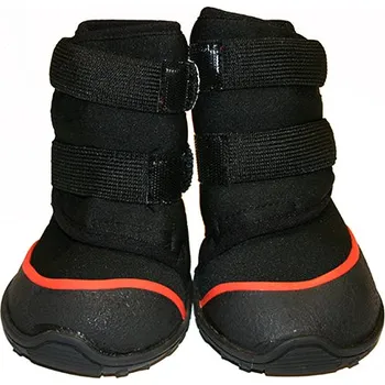 Obleček pro psa JML Botičky pro psy Power Boots - sada 2ks, černé / vel. XS