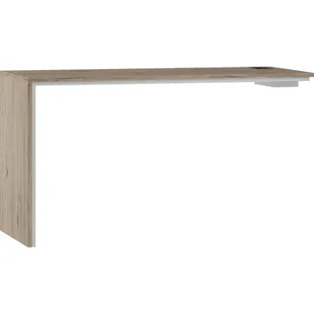 Komoda Nástavec na komodu dub bordó/arktická bílá OFFI BP 1350