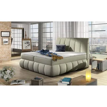 Ložnice EltapMeble Postel Vincenzo Boxspring 160x200 cm - Dora 21 (barva potahu)