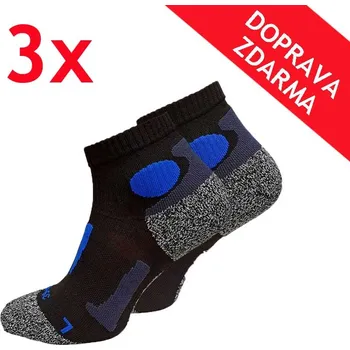 Pánské ponožky Deminas | TROJBALENÍ - Prémiové ponožky na běhání Velikost: 43/46
