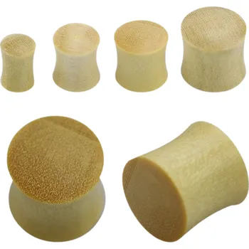 Náušnice Atreya Dřevěný plug - krokodýlí dřevo Velikost: 4 mm