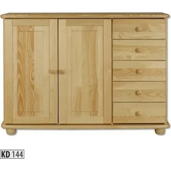 Komoda Drewmax Komoda KD144 masiv (Barva dřeva: Borovice)