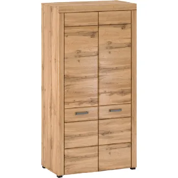 Šatní skříň Tempo Kondela Skříň, věšáková, dub apalačský, PUSAN F