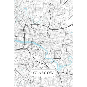 Plakát Plakát, Obraz - Glasgow white, POSTERS
