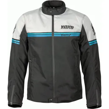 Moto bunda Bunda yoko gartsa černá / šedá l