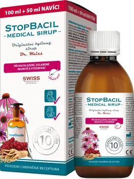 Přírodní produkt Simply You StopBacil Medical sirup Dr. Weiss 150 ml
