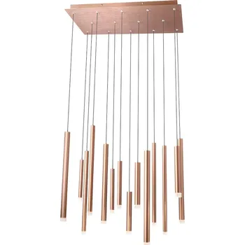 Redo Závěsné LED svítidlo MADISON, d. 70 cm Barva: Měděná