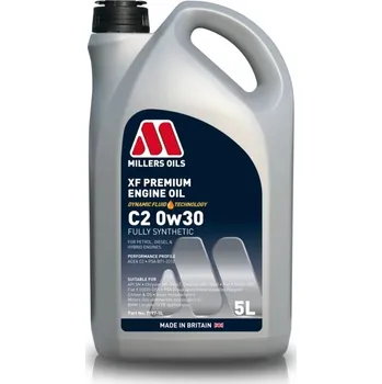 Auto-moto MILLERS OILS XF PREMIUM C2 0w30 79975 plně syntetický, 5 l
