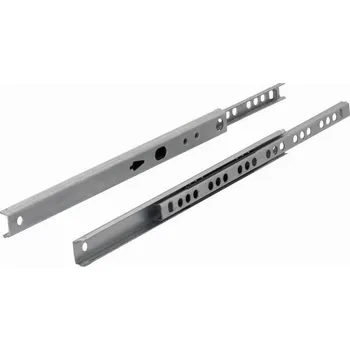 Nábytkové kování Walteco Částečný kuličkový výsuv 214 x 17 mm