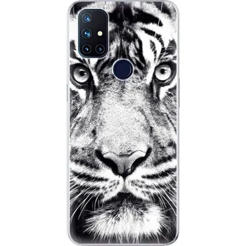 Pouzdro na mobilní telefon Silikonové pouzdro iSaprio - OnePlus Nord N10 5G - Tiger Face (Odolný silikonový kryt, obal, pouzdro iSaprio - OnePlus Nord N10 5G - Tiger Face - skvělá ochrana a pružnost, stylový UV potisk, lehkost, tiskne se v České republice)