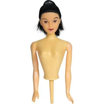 Panenka Cakesupplies Zapichovací panenka Barbie - Černovláska