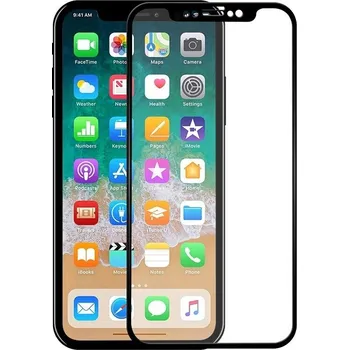 Screen Glass Apple iPhone 11 PRO MAX, XS MAX 5D Full Glue tvrzené sklo zaoblené černé