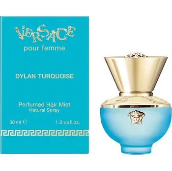 Vlasová regenerace Versace Dylan Turquoise Hair Mist vlasová mlha 30 ml