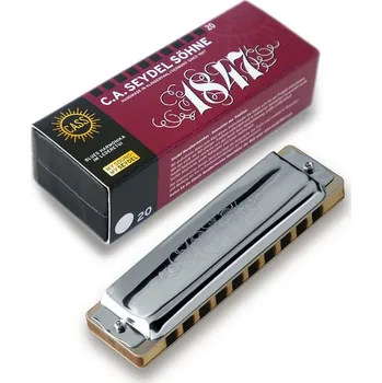 Foukací harmonika C.A. Seydel Söhne Blues 1847 Classic G