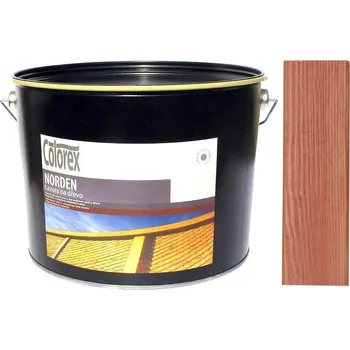 barva a nátěr na dřevo Lazura na dřevo COLOREX Norden - Tónovaný odstín, pastelové odstíny 0,9L terrakota