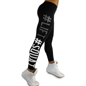 Dámské legíny Dámské Sportovní legíny Fitness Squat, Velikost L (LARGE) Carla 20050401164649384